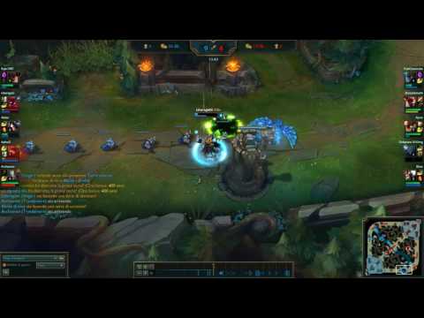 Veigar bot with irelia vs pantheon and anivia - 13 5 9 - full video