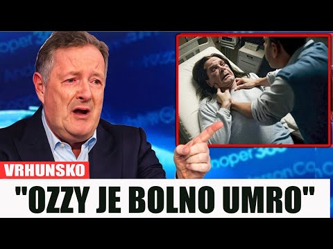 Piers Morgan je uputio NEVJEROJATNO UPOZORENJE prije smrti Ozzyja Osbournea   Istina OTKRIVENA!