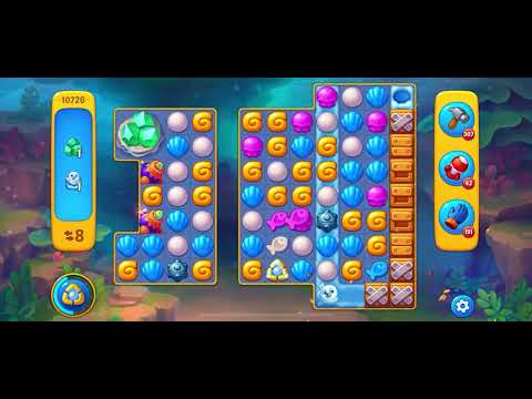 Fishdom level 10726 no boosters フィッシュダム ノーマル