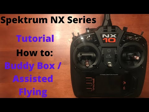 Spektrum NX Setup: How to Setup a Buddy Box/Assisted Flying (NX6/NX8/NX10)