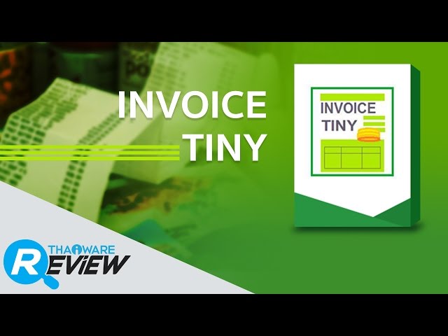   รีวิว โปรแกรม Invoice Tiny ดูแลระบบงานขาย บันทึกข้อมูลสินค้า ออกใบเสนอราคาได้ง่ายๆ