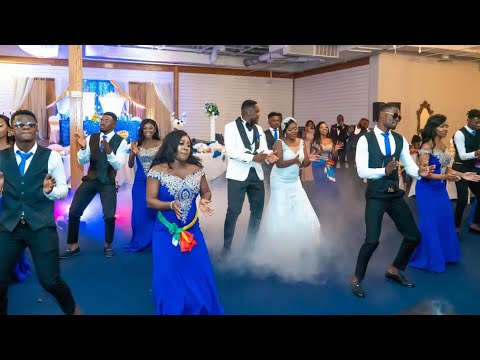 Best Congolese Wedding Performance Dance ( Team Music Mpongo , Master KG - Jerusalema  )
