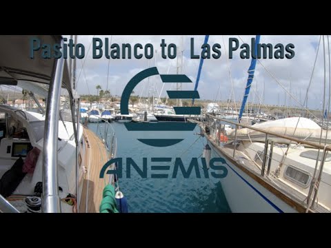 027 ANEMIS Sailing from Pasito Blanco to Las Palmas.