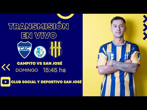 Campito vs San José. Liga Departamental - Torneo Clausura Fecha 2.