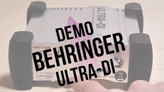 Video thumbnail for A quoi sert une DI ? Demo de la Behringer Ultra DI by Nicolas Drey