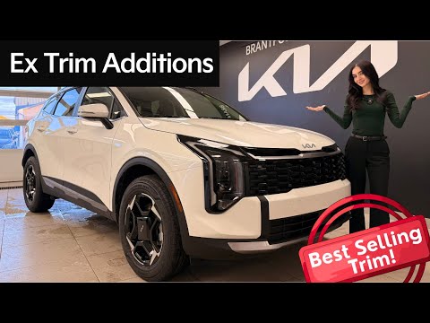 2026 Kia Sportage - Everything the EX Trim Adds!