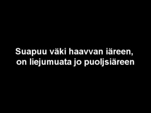 Verjnuarmu - Kuuvven Sylen Syvvyyessä (Lyrics)