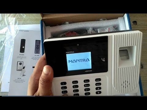Mantra Biometric Attendance Machine Features
