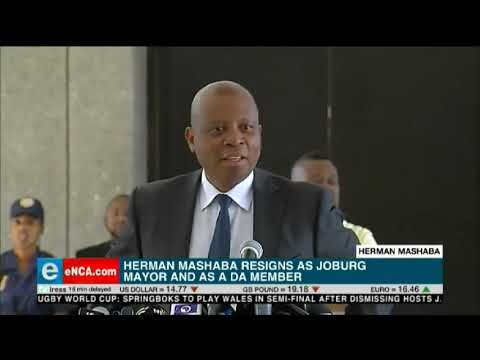 Joburg Mayor Herman Mashaba divorces the DA