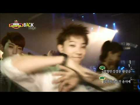 130810 MBC Music Show Champion Backstage - A-JAX Cut