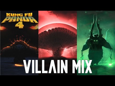 Kung Fu Panda Villain Collection | EPIC MUSIC MIX (Tai Lung, Lord Shen & Kai)