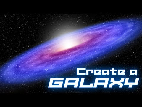Photoshop: How to Create a Galaxy in Deep Space from ...