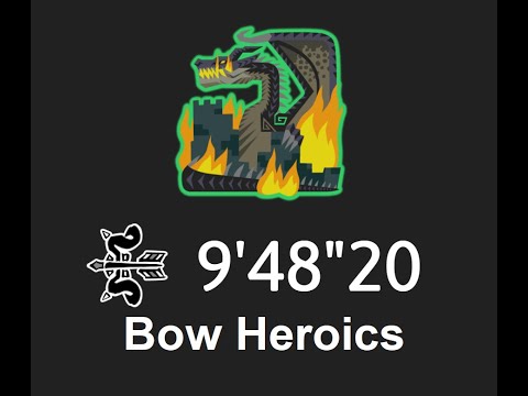 MHWI (PC) | Fatalis Bow Heroics 09'48"20 Solo