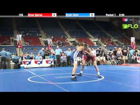 Cadet 126 - Drew Spires (Missouri) vs. Devin Bahr (Wisconsin)