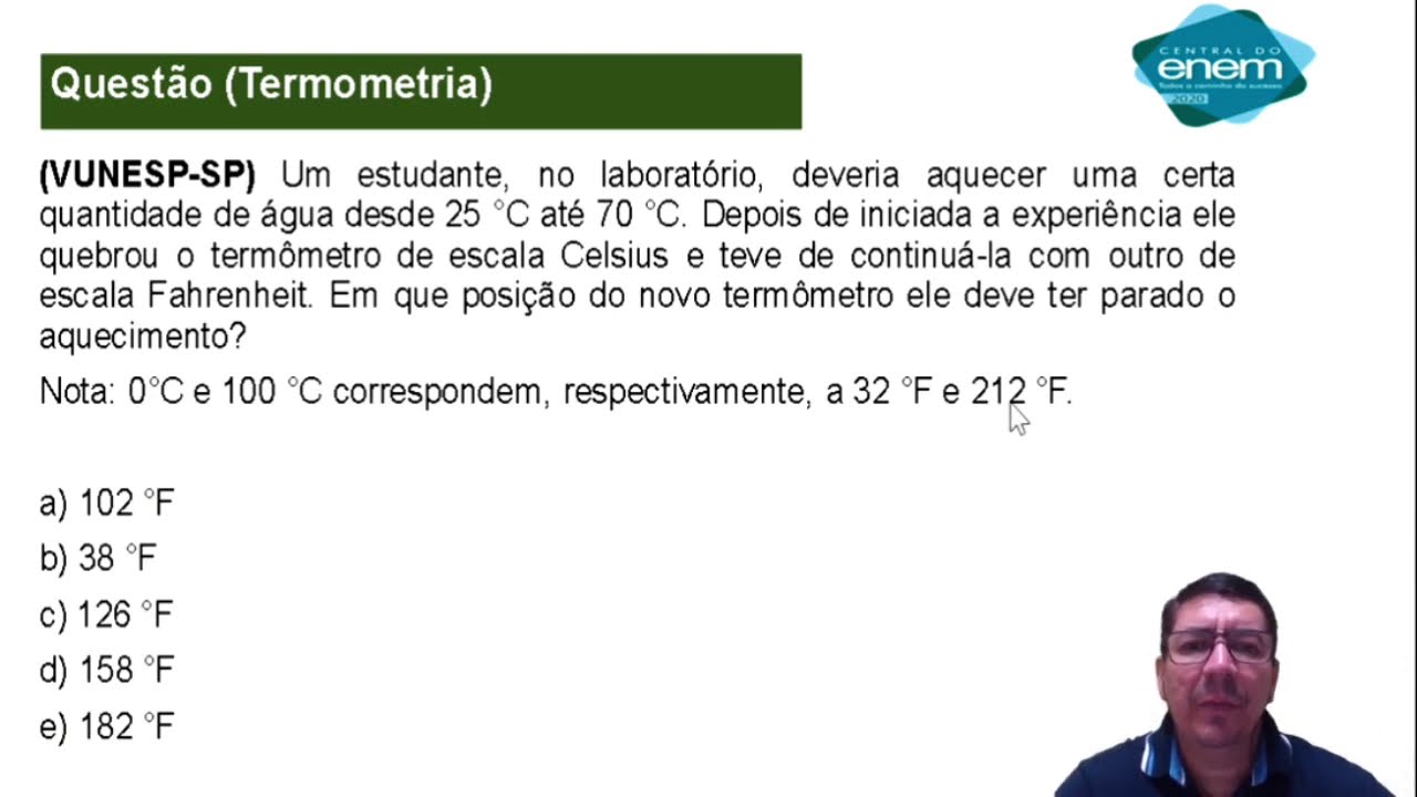 Resolução de Questões - TERMOMETRIA