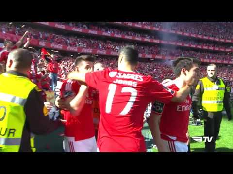 1º Golo de Gaitán - Benfica 4-1 Nacional 2015/16 - TRI #35