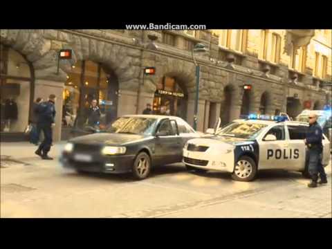 Takaa-ajon päätepiste Helsingissä