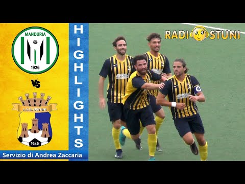 Highlights UG Manduria 1926 vs ASD Ostuni 1945 2 a 2 _ Radiostuni