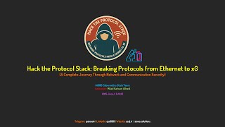 Download the video "Part 1 Hack the Protocol Stack: Introduction to the Breaking Protocols from Ethernet to xG Network"