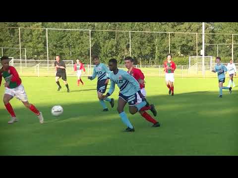 Alphense Boys JO15-1 -  DSS Haarlem JO15-1 2de helft deel 1 oefenwedstrijd