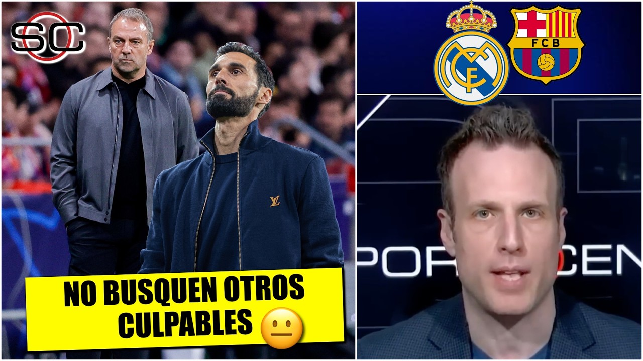 REAL MADRID y BARCELONA NO FUERON ELIMINADOS por ARBITRAJE, quien lo diga es DEMAGOGO | SportsCenter
