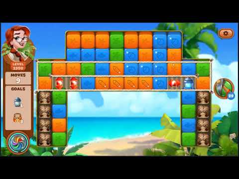 Lost Island Blast Adventure Level 1950 - NO BOOSTERS 🏝️ | SKILLGAMING ✔️