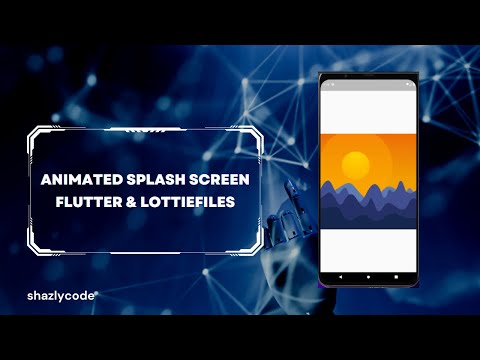Animated Splash Screen | Flutter & lottiefiles