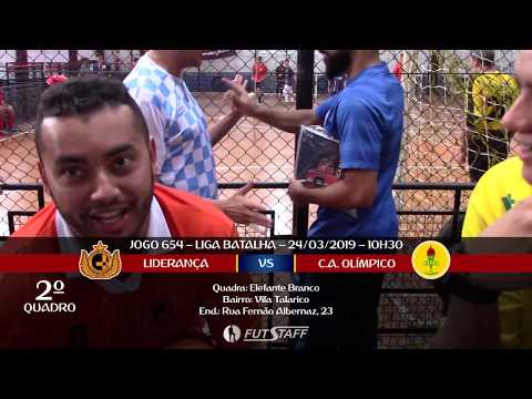 2ºQ/LIGA-BATALHA/JOGO 654/M-MOMENTOS - Liderança 6 x 5 CA Olímpico