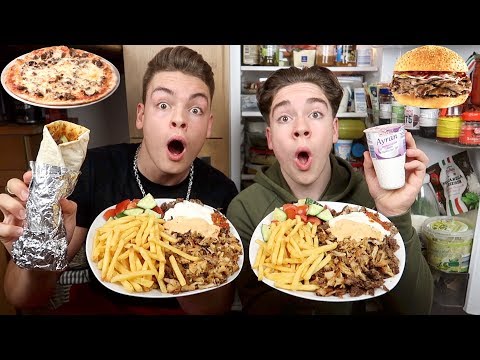 We eat only Döner dishes for 1 day (with XXL doner plate)