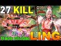 27 Kills Lord Shen Ling Kung Fu Panda x MLBB New Skin! - Top Global Ling by 11s. - Mobile Legends