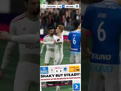 Score Hero 2022 / Daily Match : OH Leuven - KRC Genk