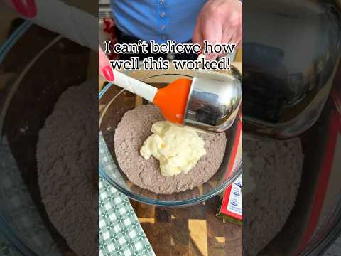 substitute the oil and eggs for mayonnaise to bake a cake #cake #baking #cooking