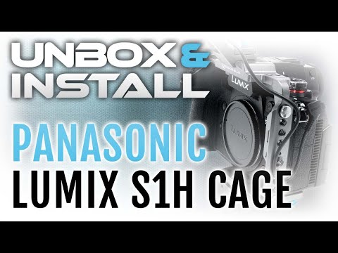 Panasonic Lumix S1H Unbox and Install | Kondor Blue