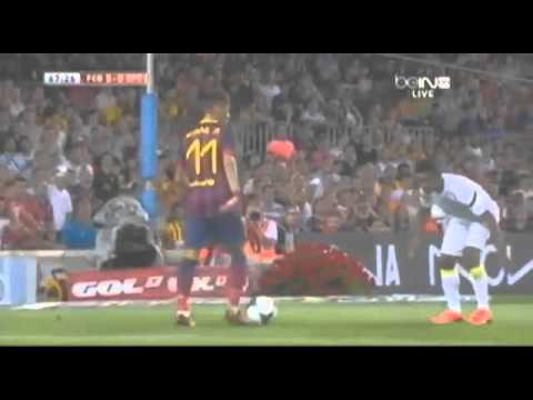 Barcelona 8 x 0 Santos