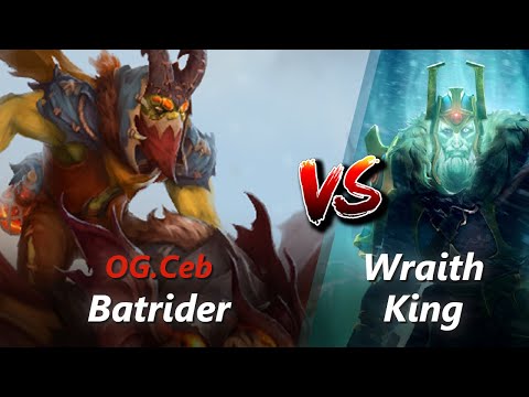 How to Batrider offlane vs Wraith King/Brewmaster (feat. Ceb) | First 10 minutes