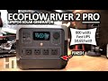 EcoFlow River 2 PRO 800w LiFePo4 UPS Power Station Solar Generator Review