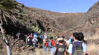 preview picture of video 'Senderismo en Lanzarote. Barranco de Tenegüime'