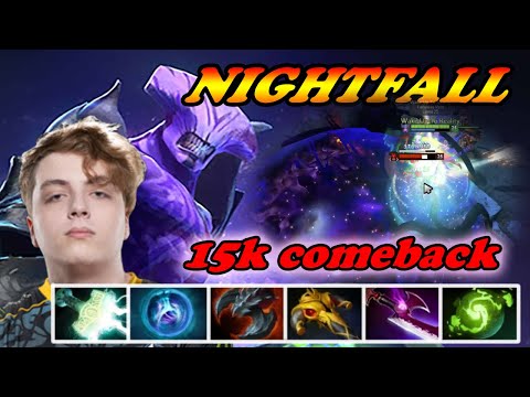 NightFall Faceless Void double Chrono 15k comeback | Immortal Best Ranked Gameplay