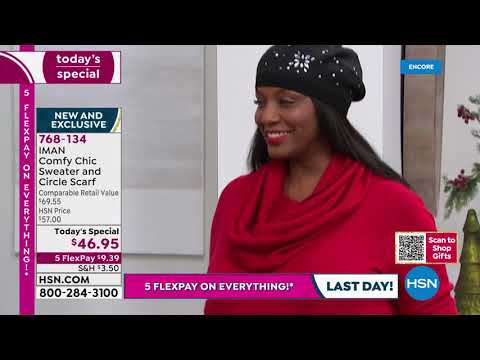 HSN | IMAN Global Chic Fashions 10.24.2021 - 01 AM