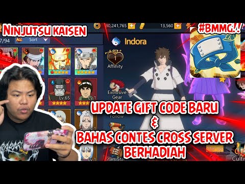 NEW GIFT CODE MINGGUAN TERBARU DAN MAIN DI CROSS SERVER CONTES BISA DAPAT NINJA SS INDORA DAN KAKAsh