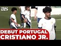 CRISTIANO RONALDO S Son PORTUGAL Under 15 Full DEBUT