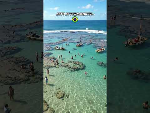 Pernambuco, Brasil: ¡Un Paraíso Tropical Que Debes Conocer! #shorts