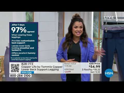 Copper Life by Tommie Copper Lower Back Support Adjustab...