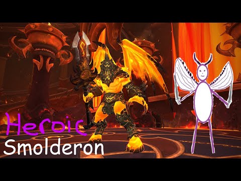 Heroic Smolderon. First Kill from Tank POV (VDH), with Discord & Game Sound.