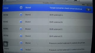 2006 FORD EXPLORER MULTIPLE TRANSMISSION ELECTRICAL CODES (PART 2) P0743, P0755, P0760, P0765, P0962
