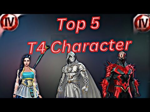 Top 5 T4 Character - Marvel Future Fight