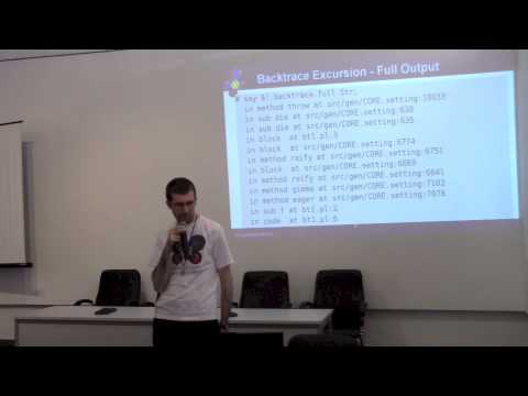 Moritz Lenz. Exceptional Perl 6 — Error handling and Reporting in Perl 6