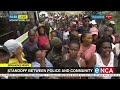 Standoff Between Police And Mdantsane Community