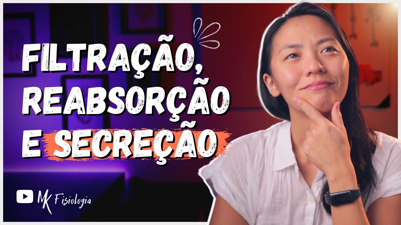 FUNÇÕES RENAIS BÁSICAS: FILTRAÇÃO, REABSORÇÃO E SECREÇÃO | MK Fisiologia