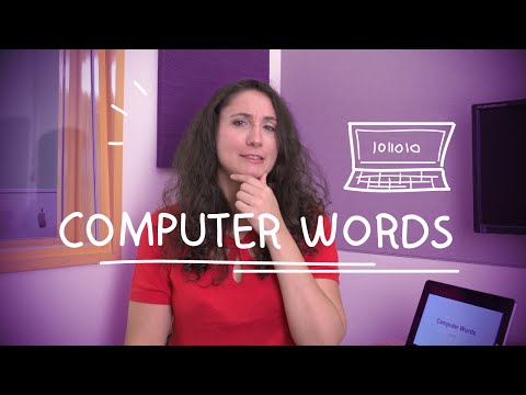 Weekly Italian Words with Ilaria - Computer Words
